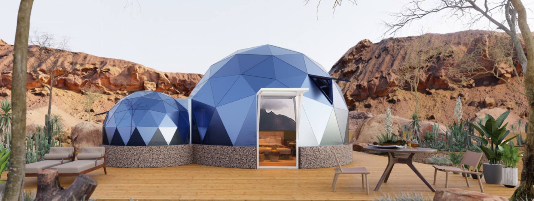 如皋市球形智能光伏玻璃星空房